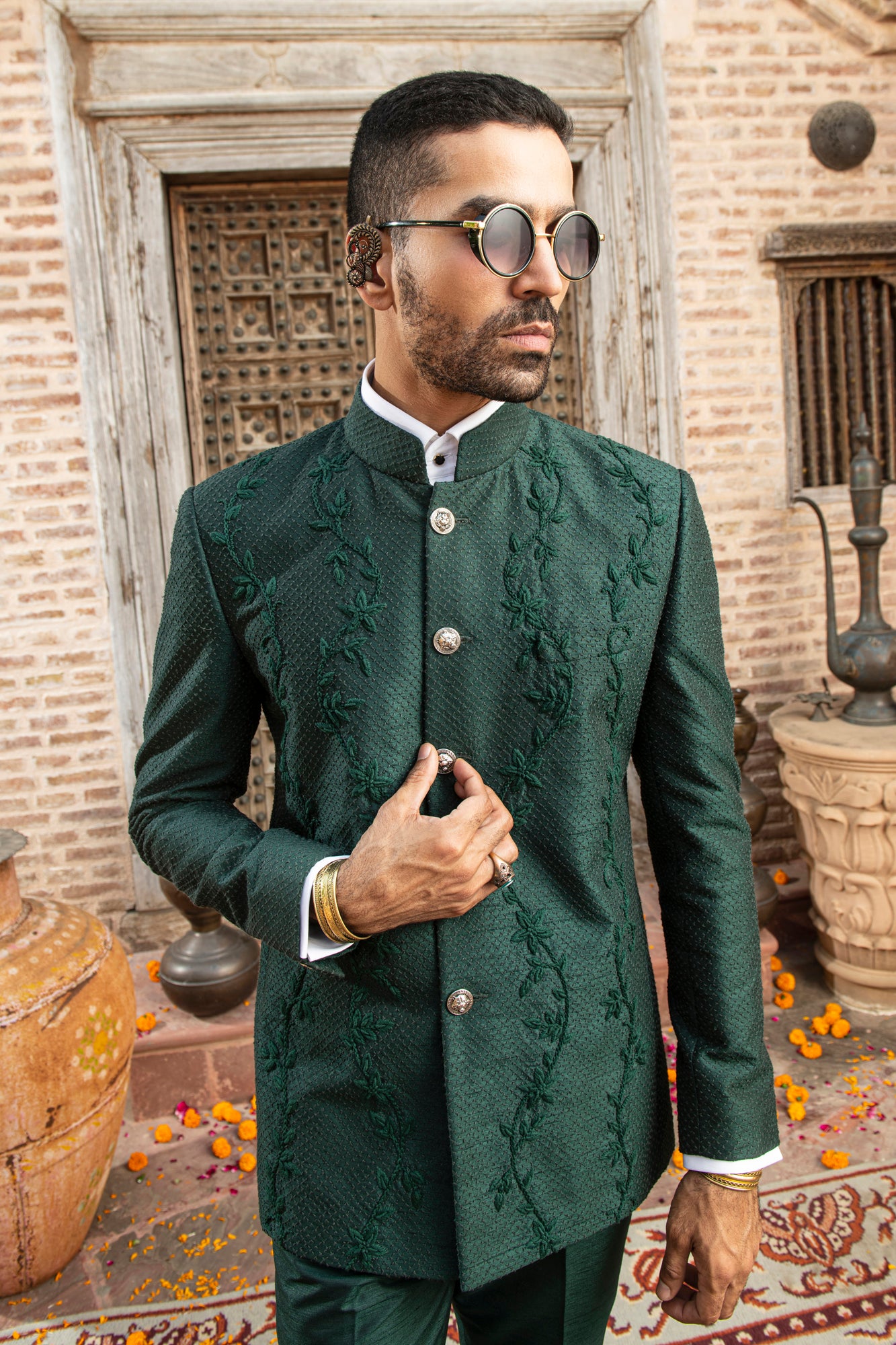 MANGROVE BANDHGALA SUIT
