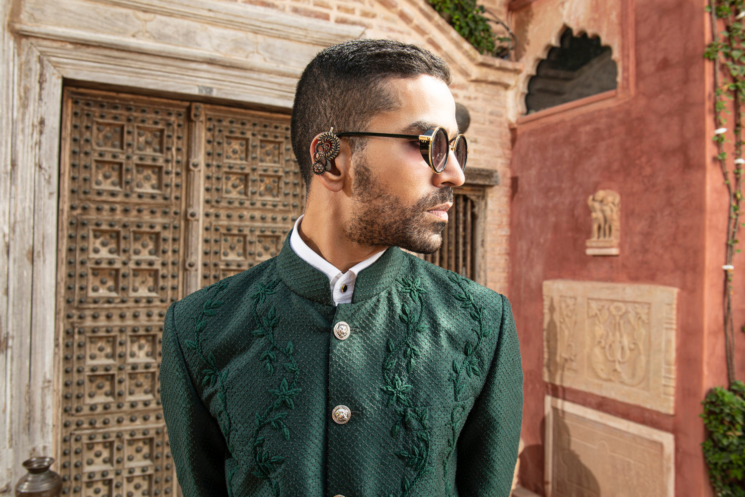 MANGROVE BANDHGALA SUIT