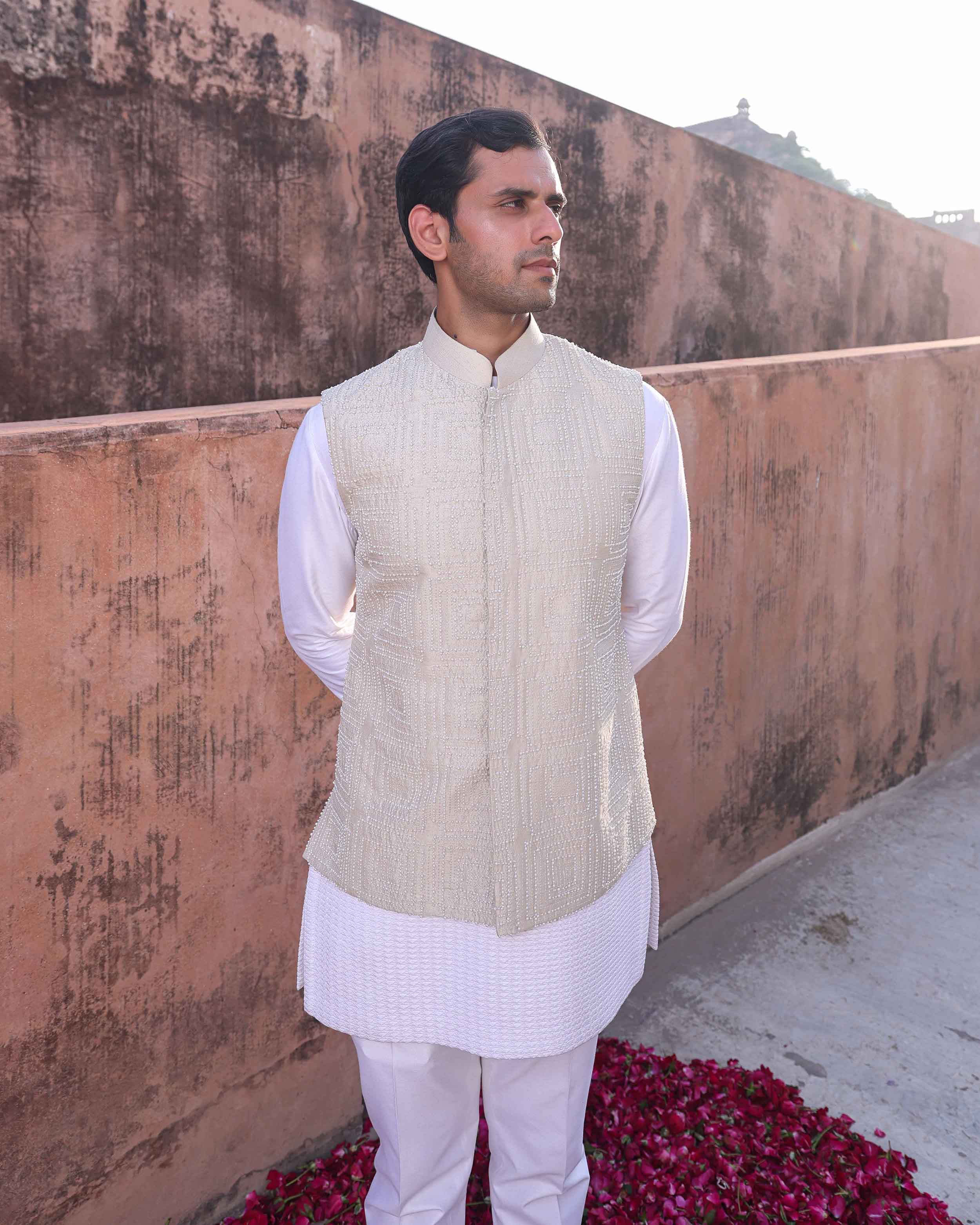 ASTA NEHRU JACKET SET