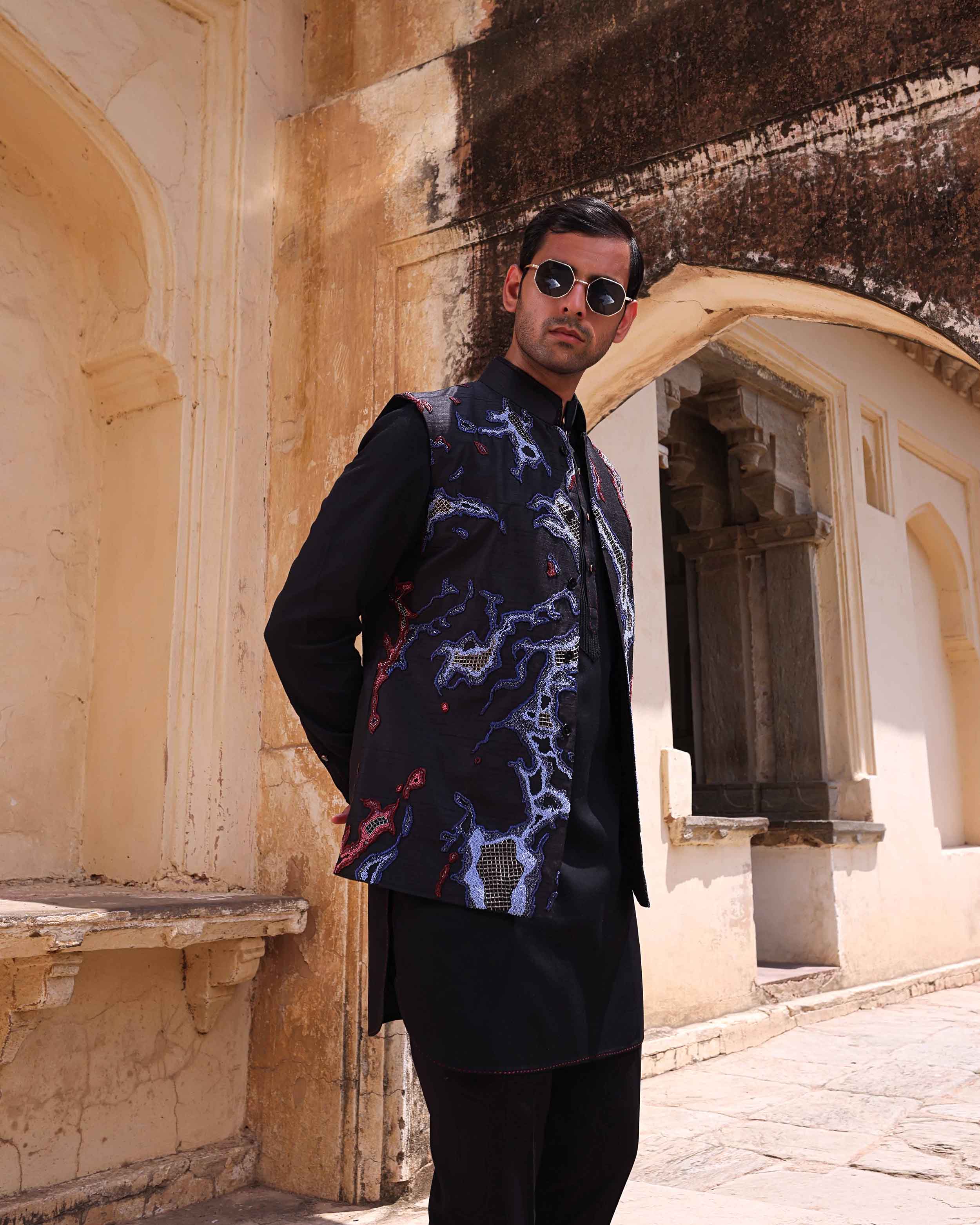 DIORA NEHRU JACKET SET