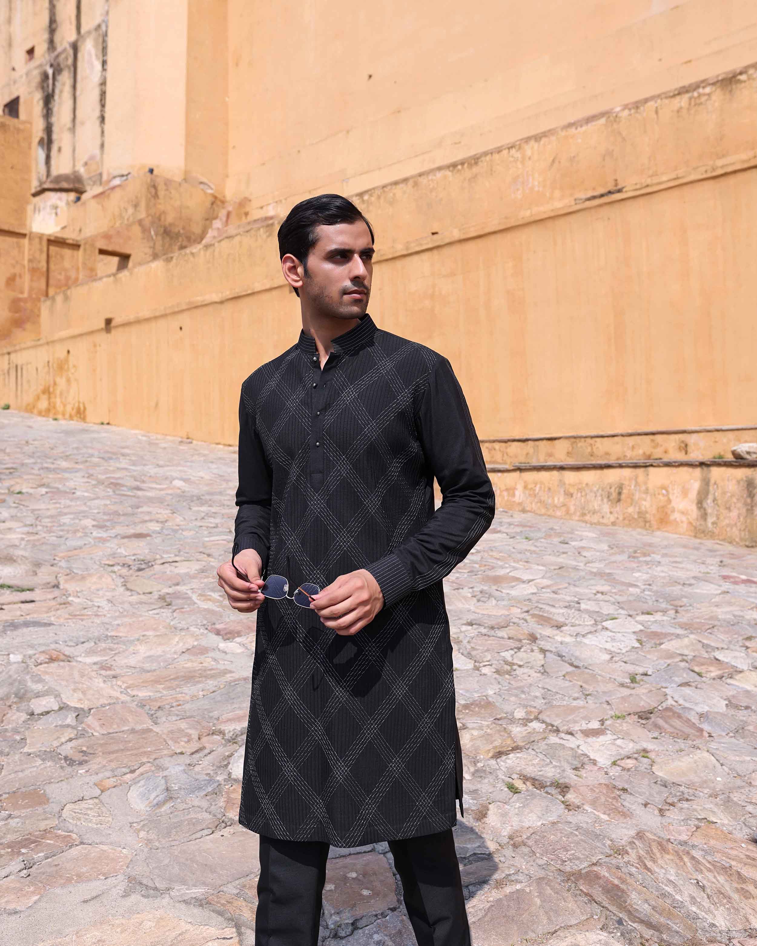 AVIVA NEHRU JACKET SET