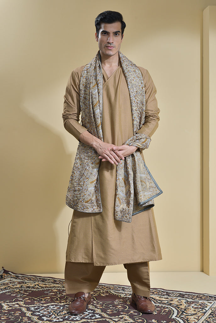 TOBACCO KURTA SET