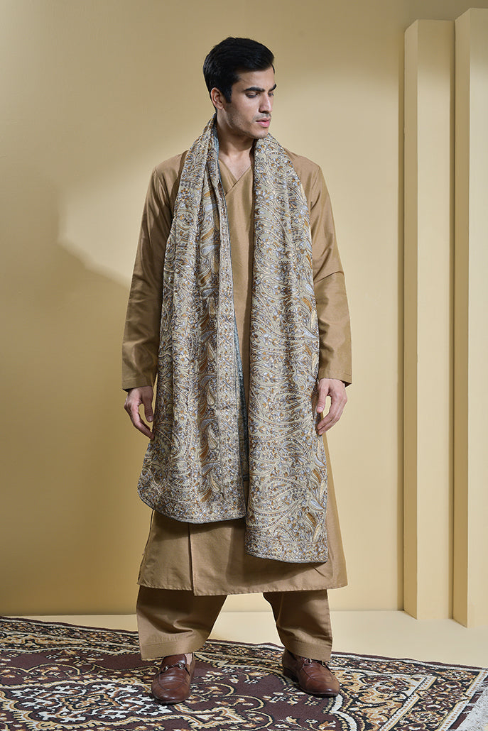 TOBACCO KURTA SET