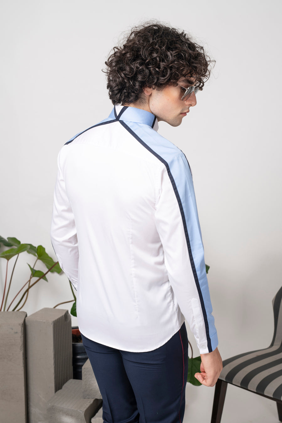 BLUE DERBY SHIRT