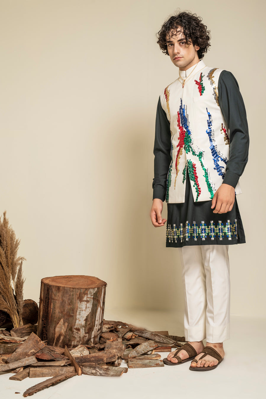 CARNIVAL BANDI KURTA SET