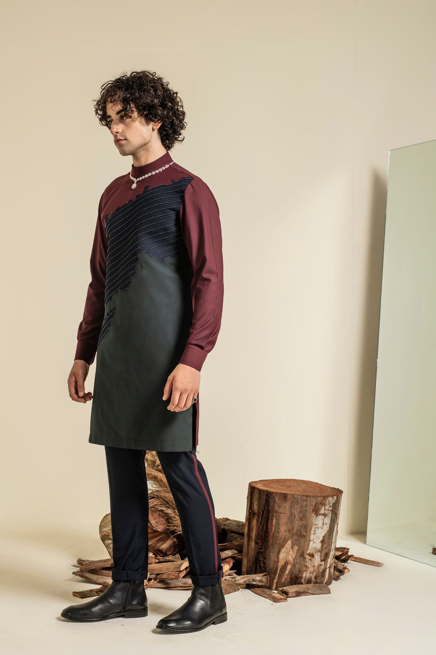 MERMAN KURTA SET