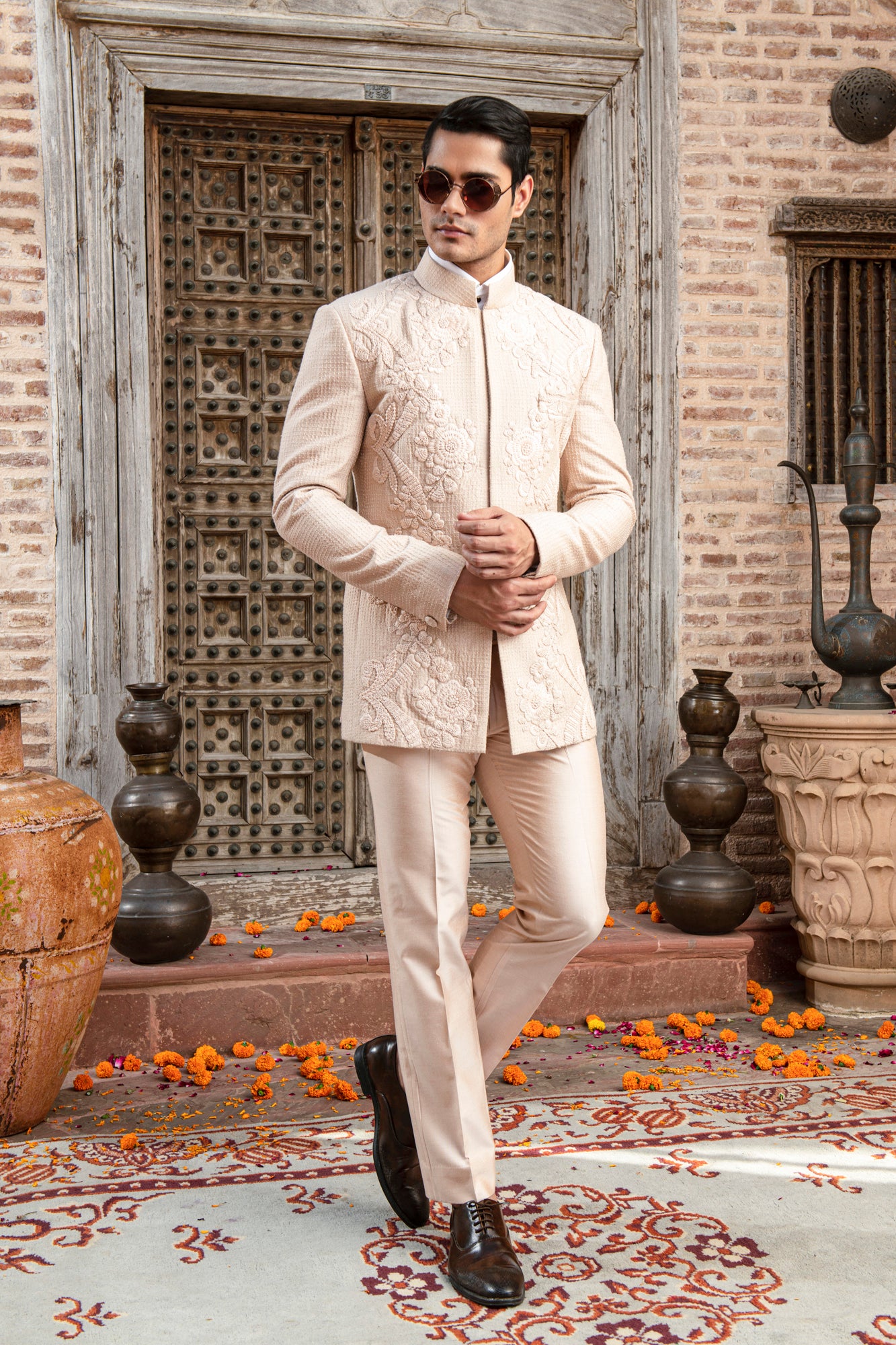 PERSICA BANDHGALA SUIT