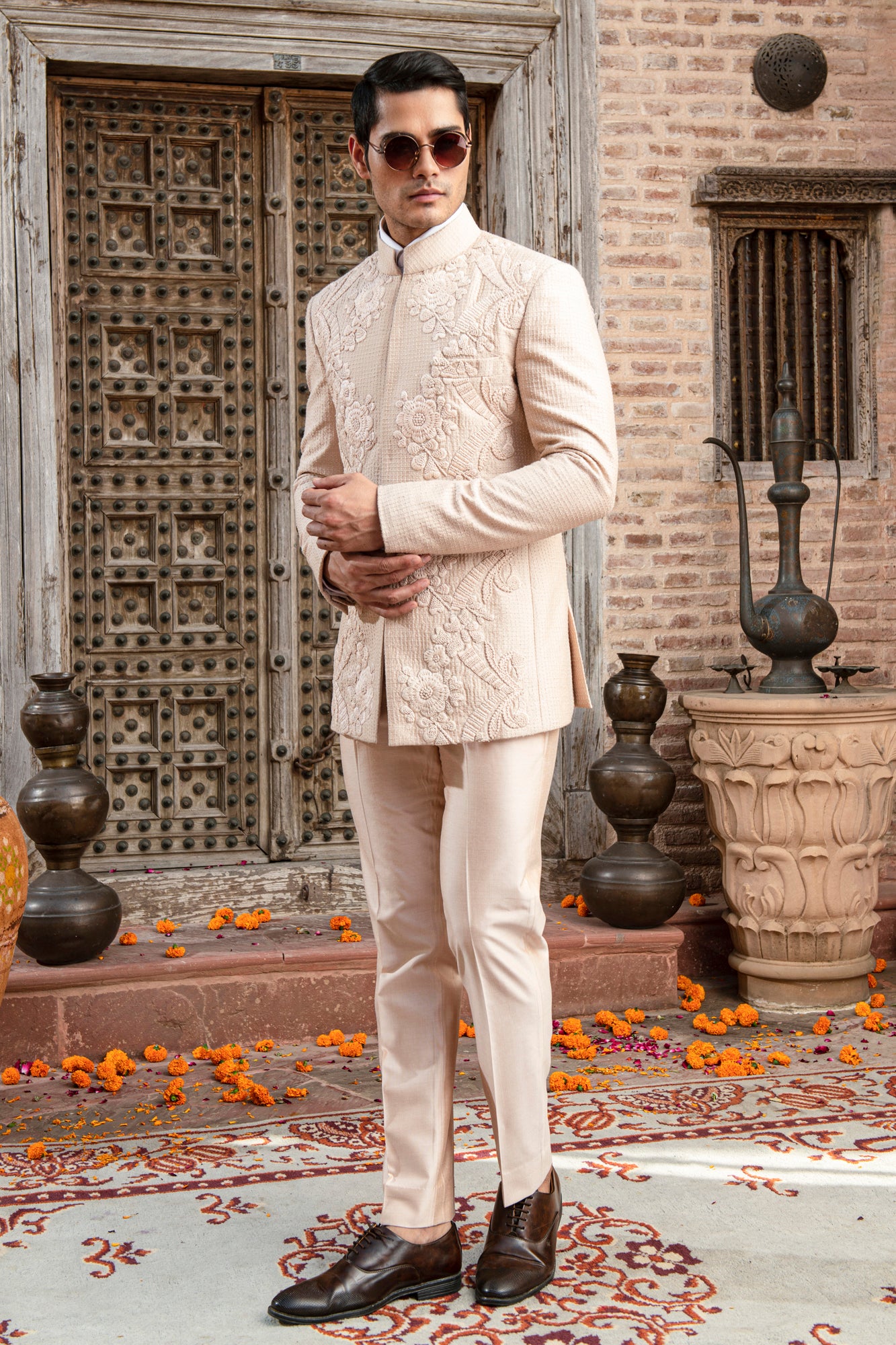 PERSICA BANDHGALA SUIT