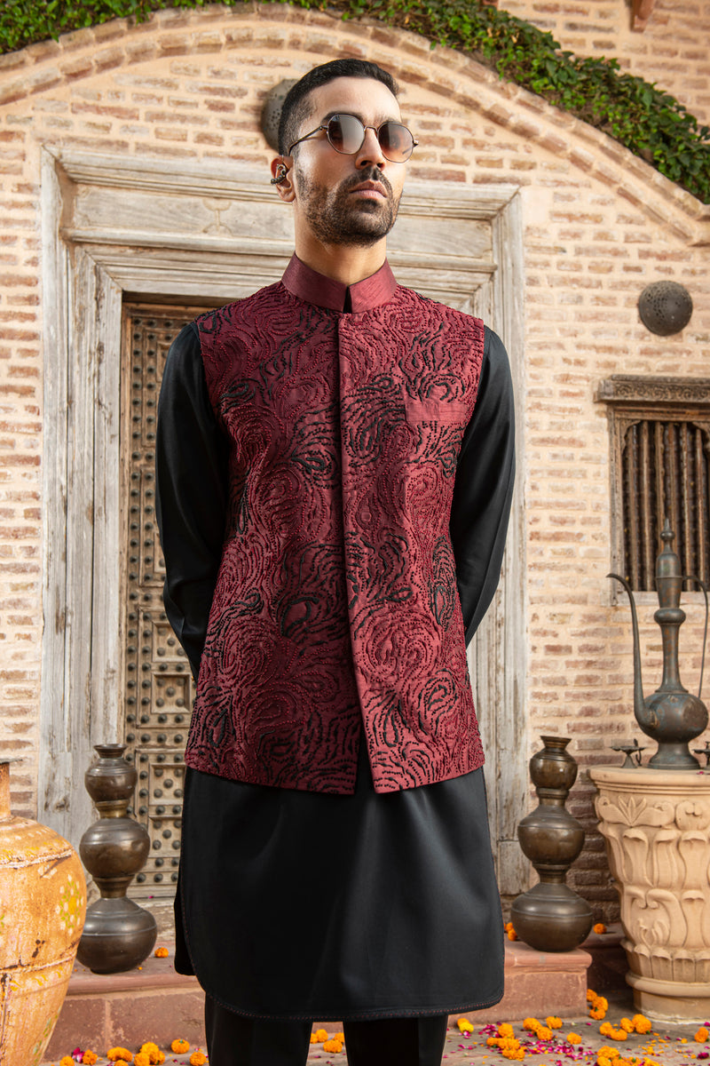 MERLOT NEHRU JACKET