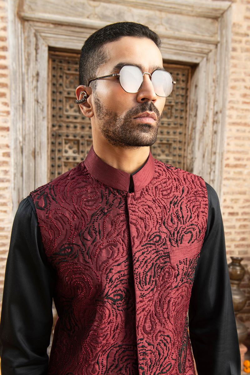 MERLOT NEHRU JACKET