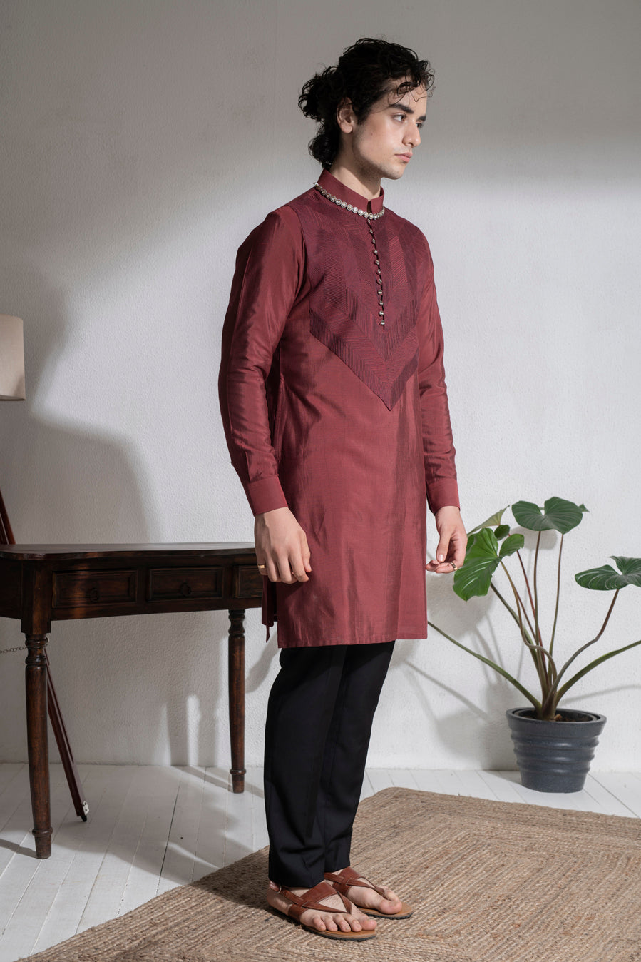 KATAN KURTA SET