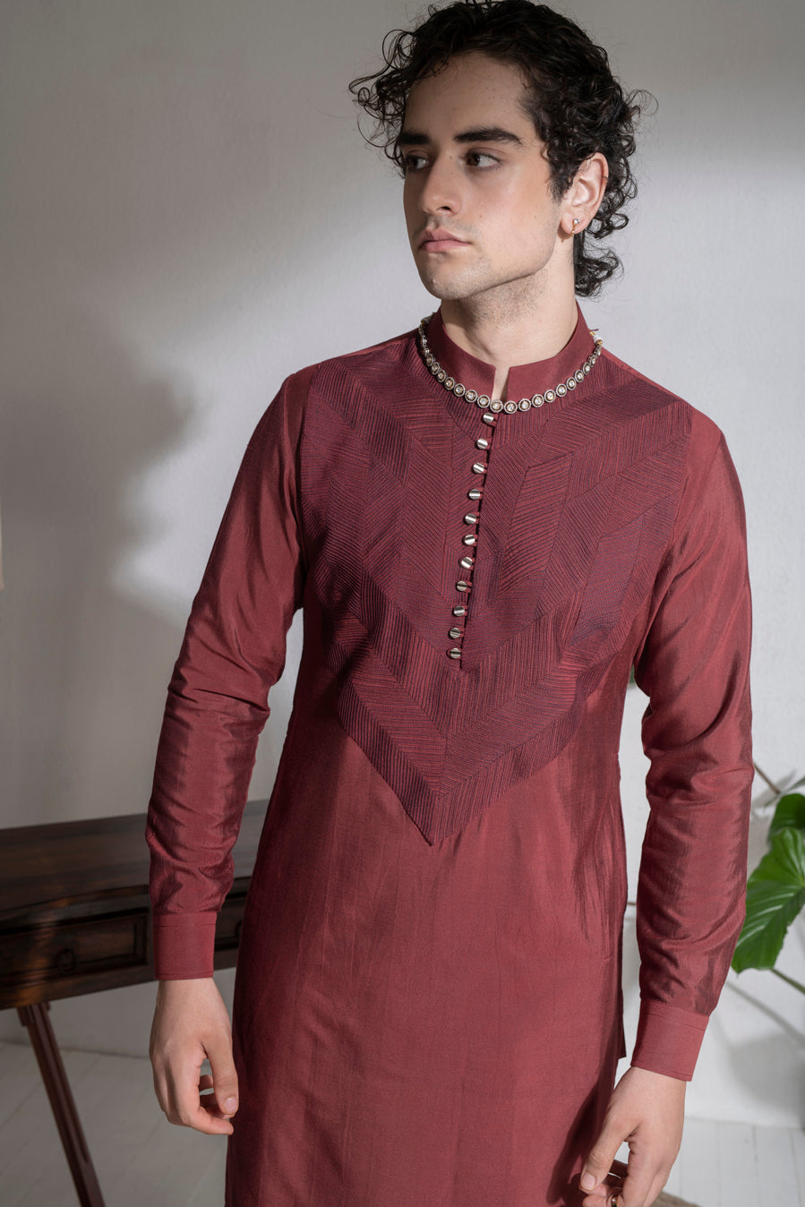KATAN KURTA SET