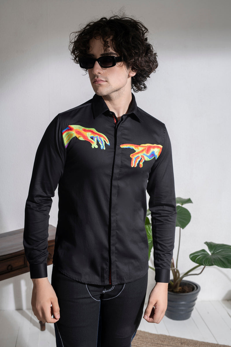 BLACK MICHAEL SHIRT