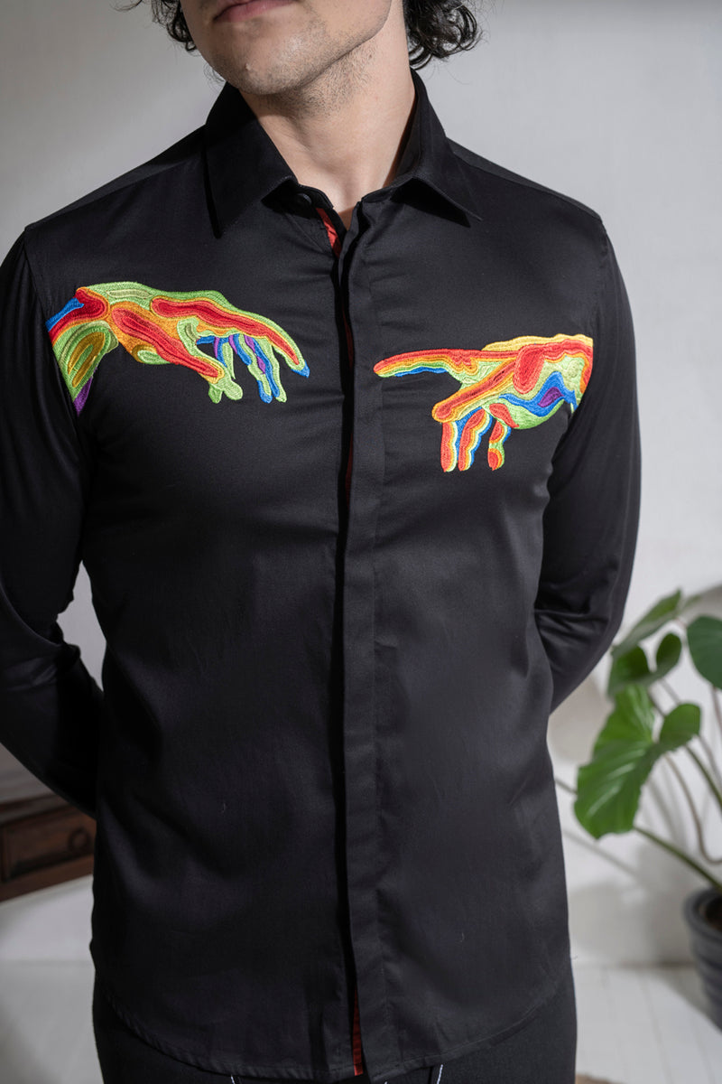 BLACK MICHAEL SHIRT