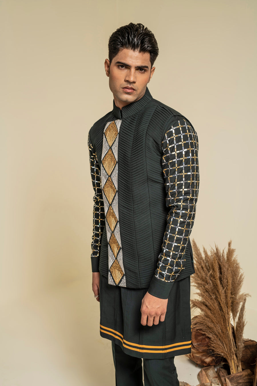 FOREST BANDI KURTA SET