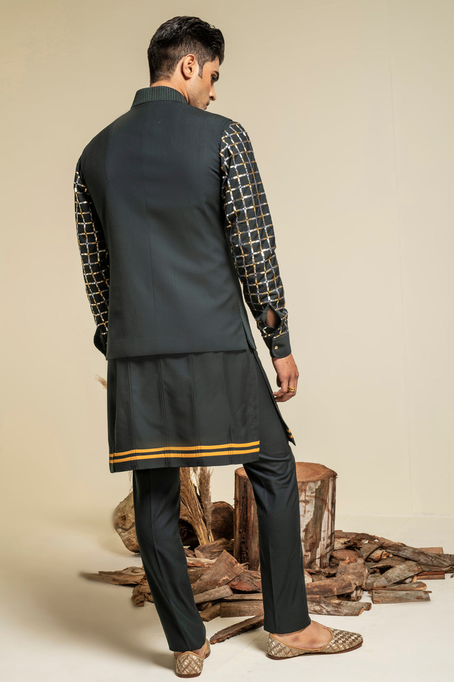 FOREST BANDI KURTA SET