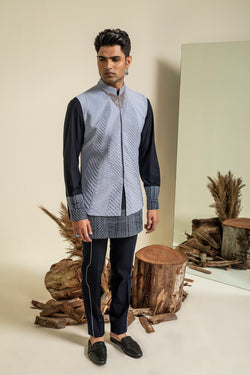 SKY BANDI KURTA SET