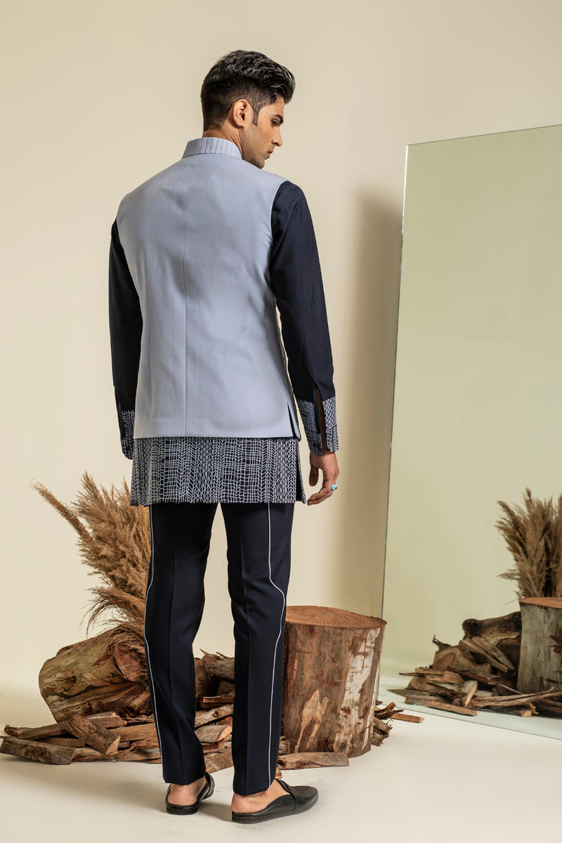 SKY BANDI KURTA SET Abkasa Designer Apparels Pvt. Ltd