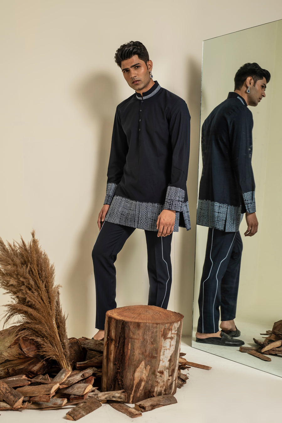 SKY BANDI KURTA SET
