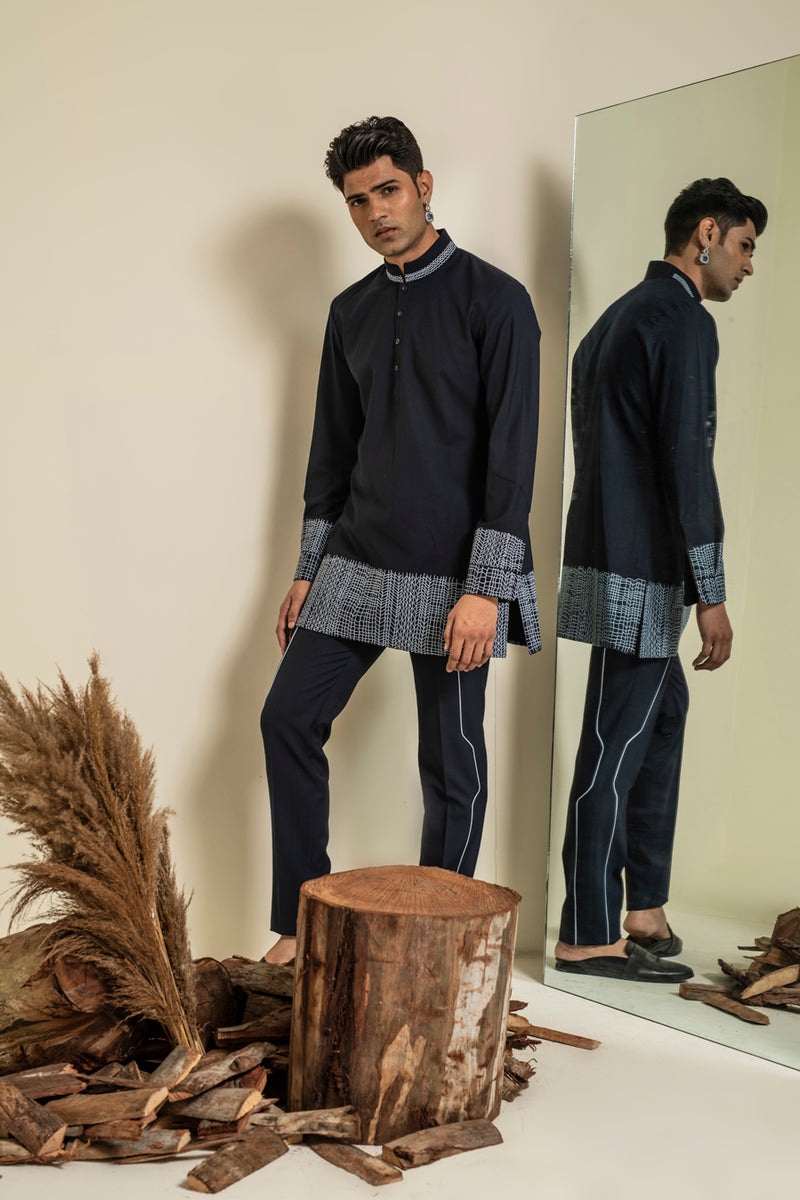 SKY BANDI KURTA SET