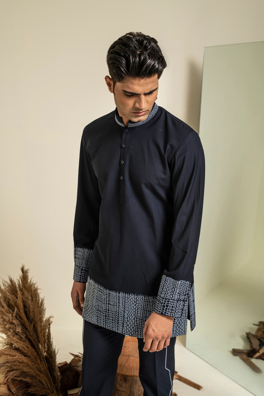 SKY BANDI KURTA SET