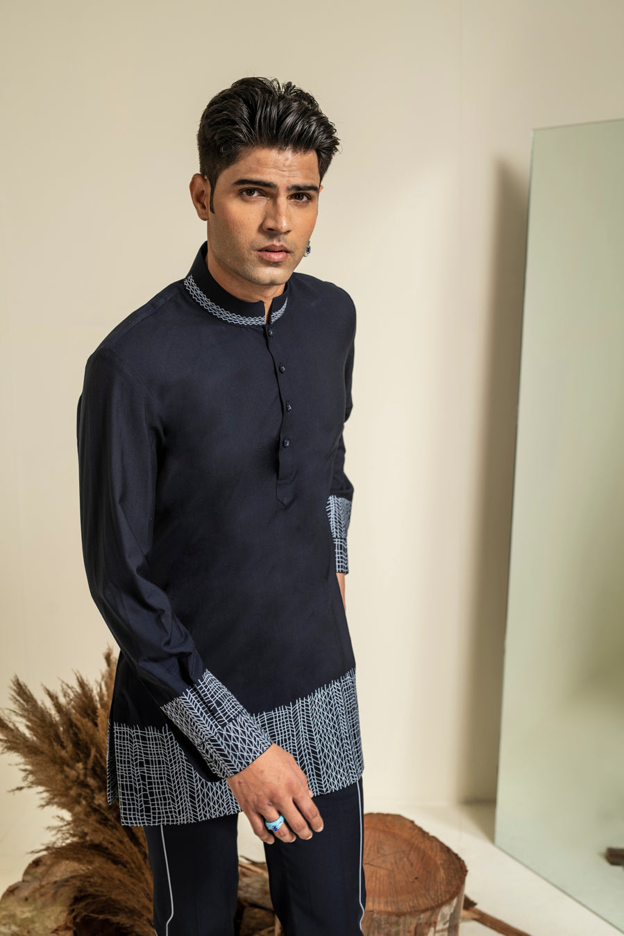 SKY BANDI KURTA SET