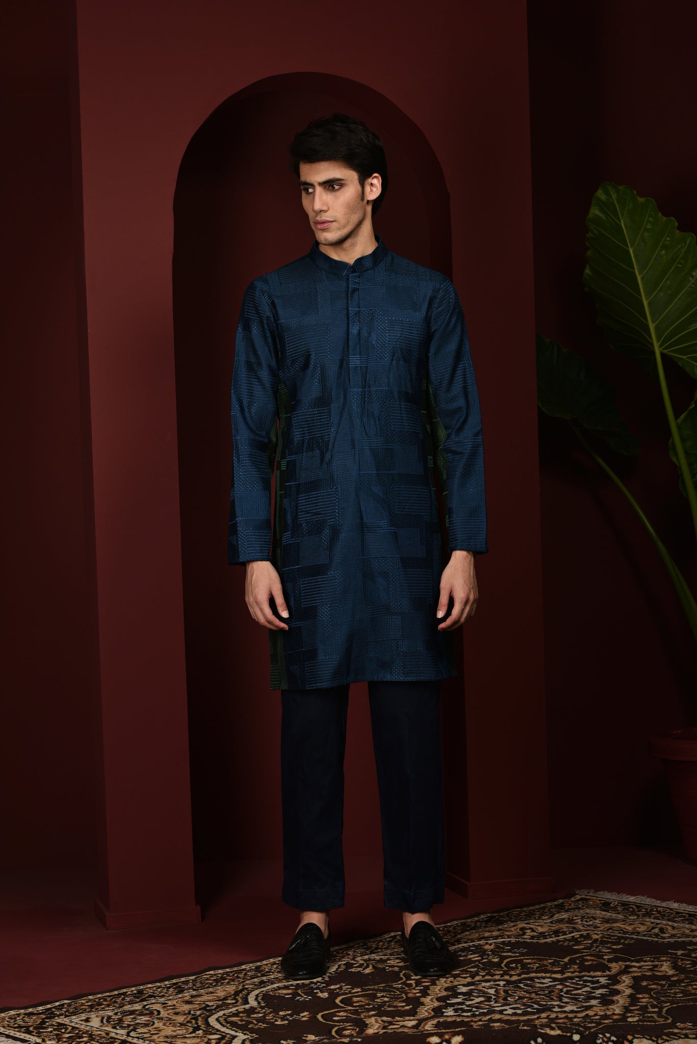 PEACOCK KURTA SET