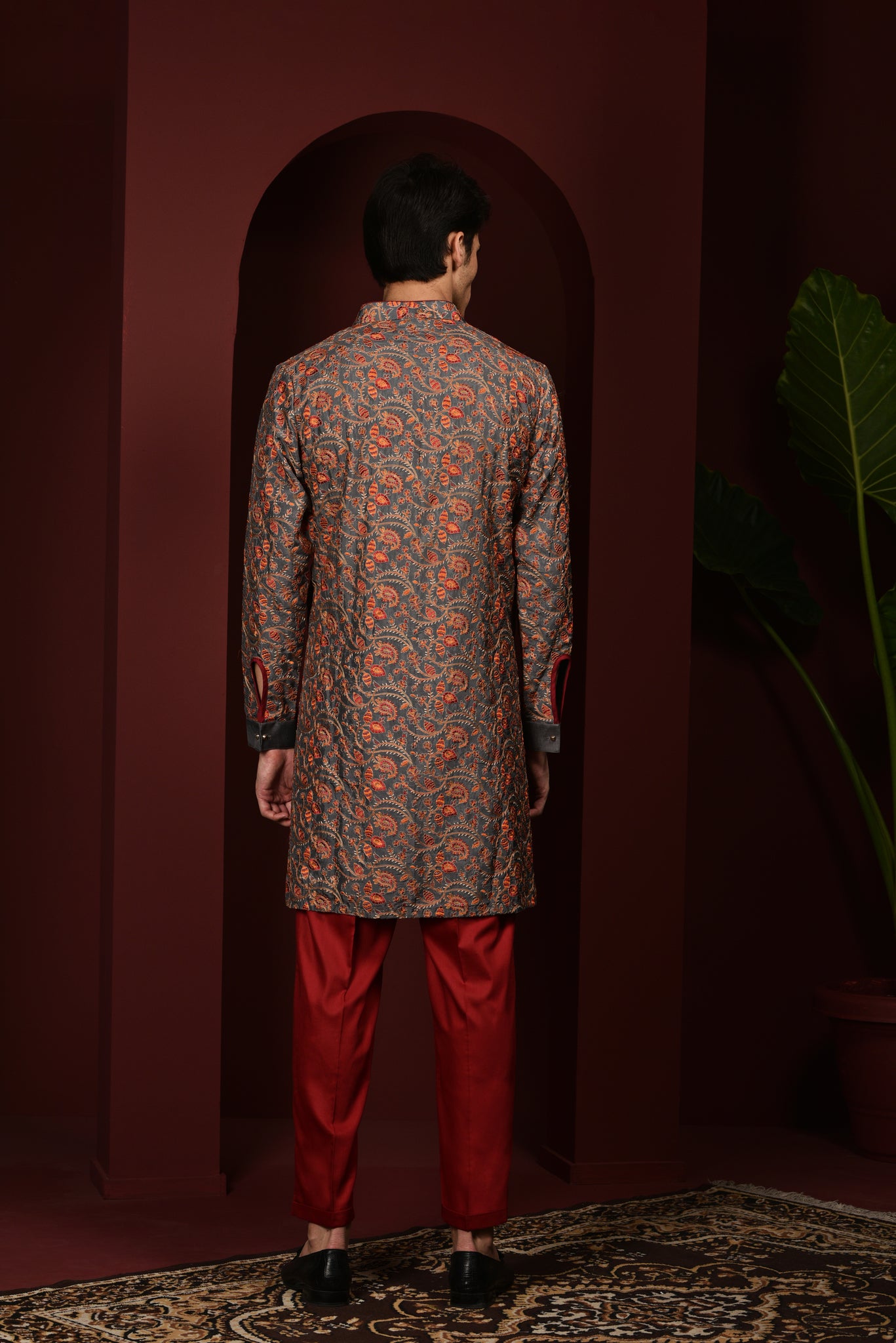 CORAL KURTA SET