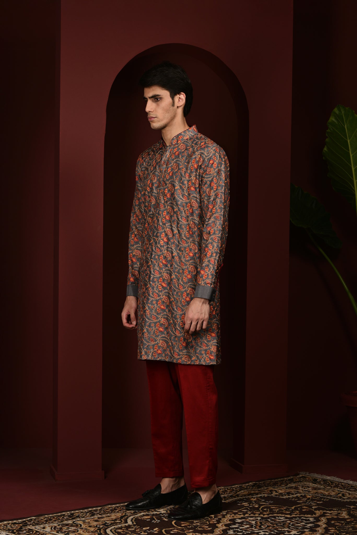 CORAL KURTA SET